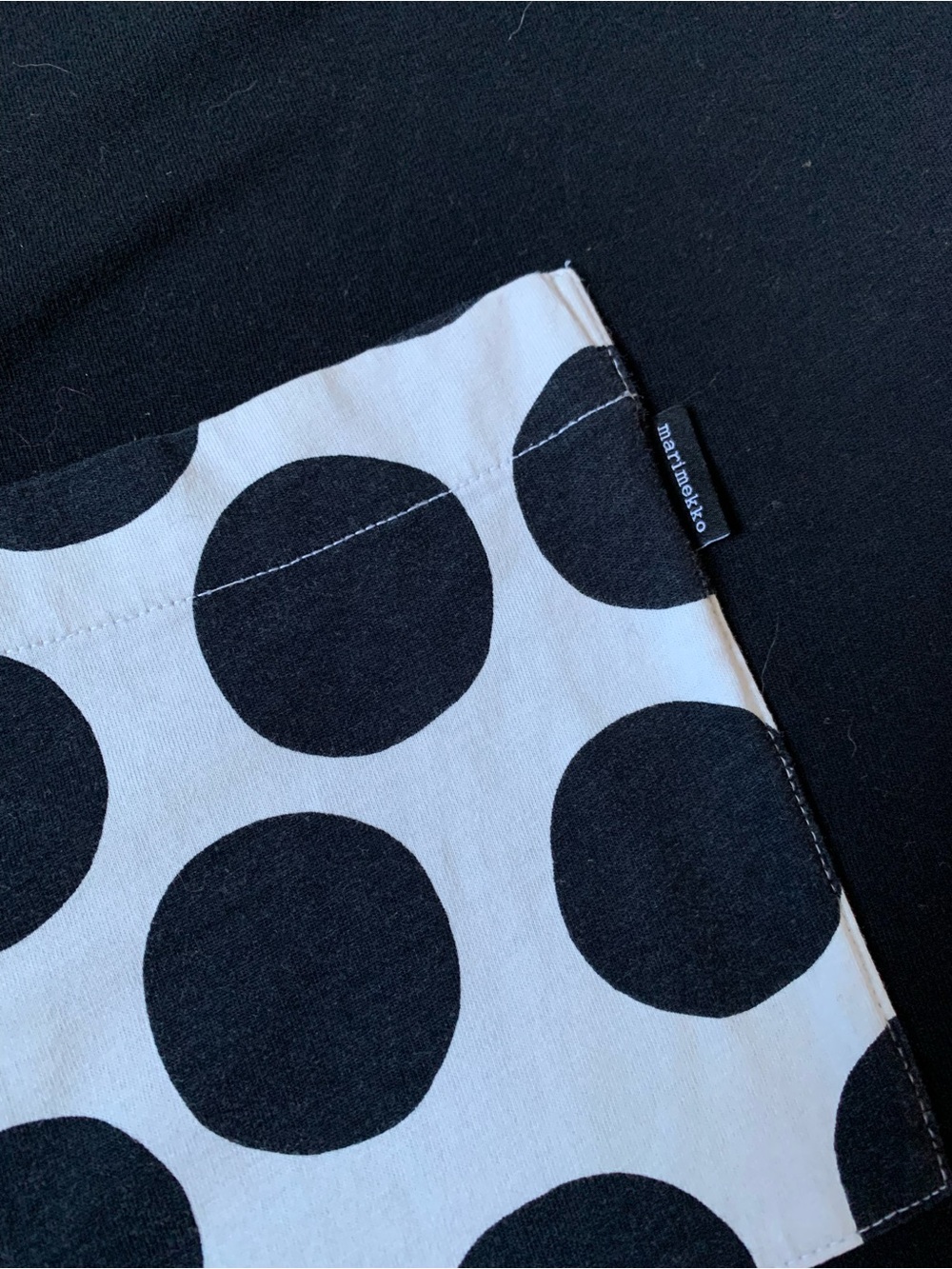 Marimekko Black and White Polka Dot Cropped pants and top Set - Picture 5 of 11